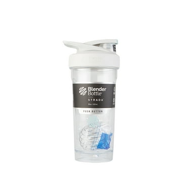 BlenderBottle Strada Tritan 28 oz Clear Shaker Cup with Flip-Top Lid