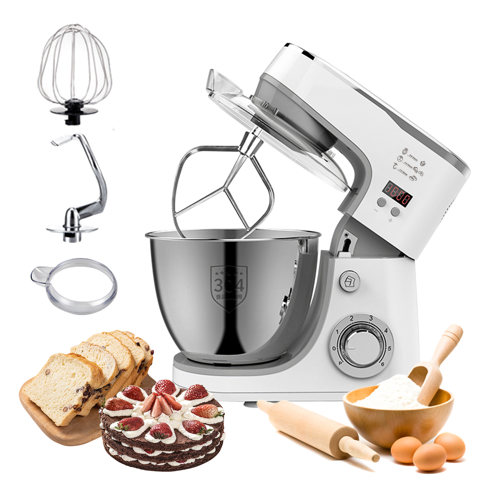 Blenders,Tilt-head Douch Kitchen Stand 1000w Tilt-head Douch Kitchen 6 ...
