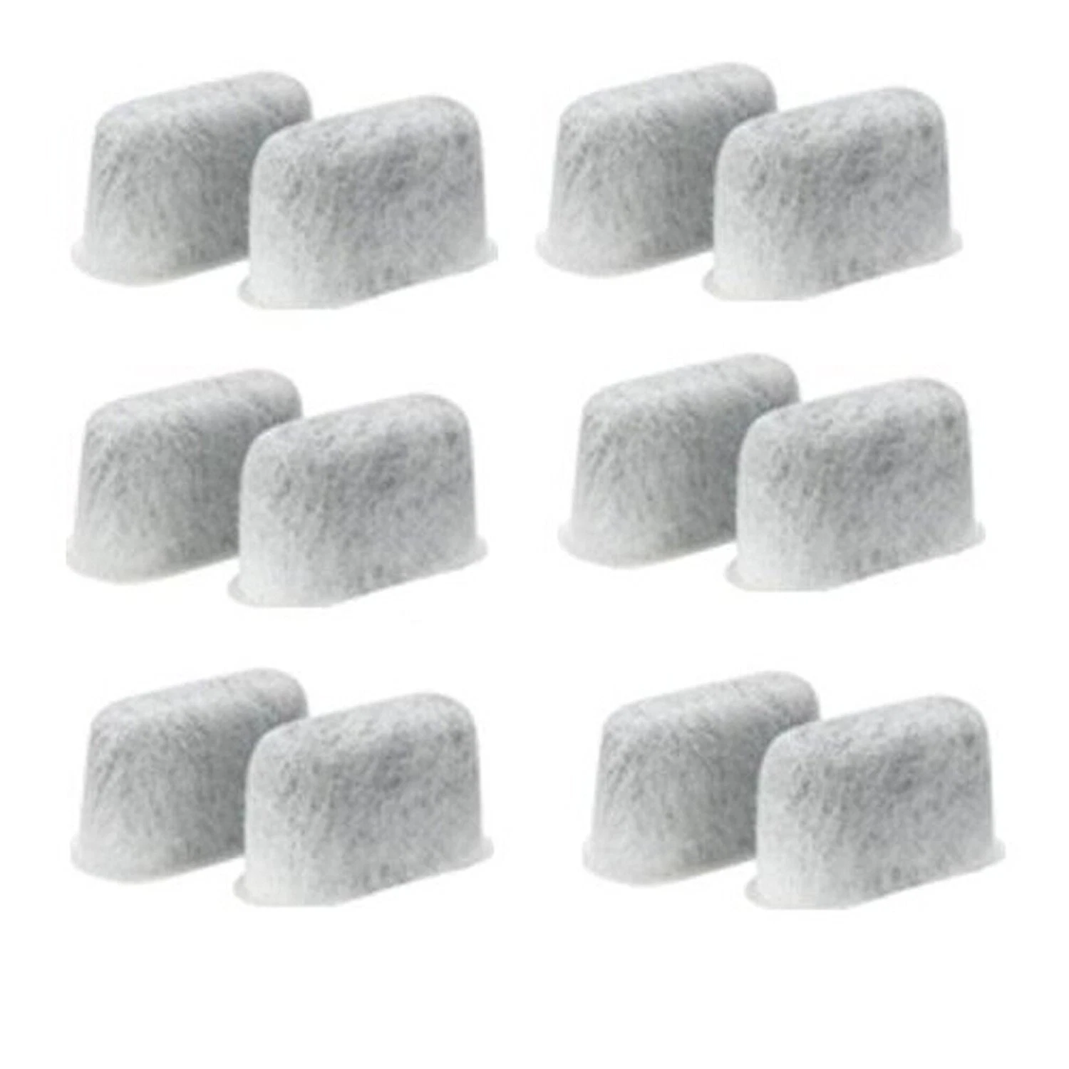 Blendin 12-Pack Replacement Charcoal Water Filters For Cuisinart Coffee Machines