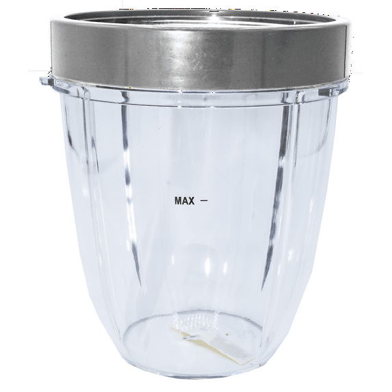 Blendin 18 OZ Short Cup with 1 Lip Ring, Compatible with NutriBullet 600W and 900W Blenders