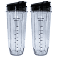 thumbnail image 1 of Blendin 2 Pack 32 Ounce Cup with Sip N Seal Lids, Compatible with Nutri Ninja Auto-iQ 1000W and Duo Blenders, 1 of 7