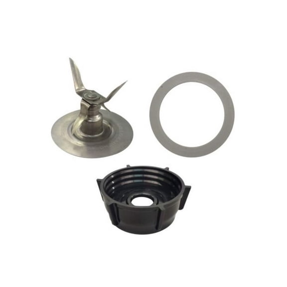Blendin 4 knife Blender Blade with Bottom Base and Sealing Rubber Gasket For Oster