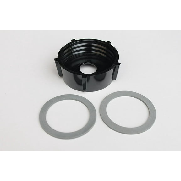 Blendin Base Bottom Cap With 2 Rubber O Ring Gaskets, Fits Oster Blenders