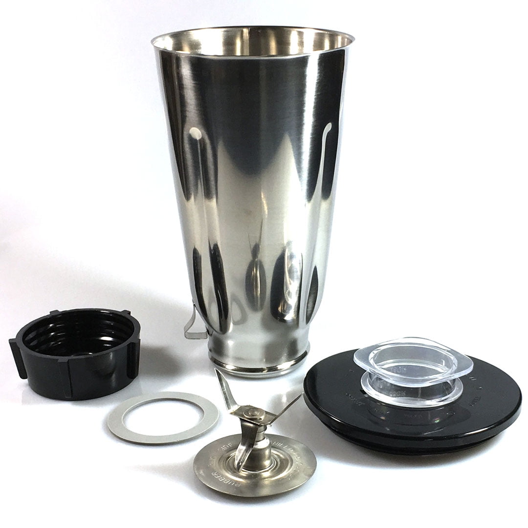 Blendin 6-Cup Stainless Steel Blender Jar For Oster Blenders (OST-SS-HNDL) – Dishwasher Safe