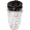 thumbnail image 1 of Blendin Replacement Jar with Sip N Seal Lid, Compatible with Nutri Ninja Auto IQ and Duo Blenders (1, 18 Ounce), 1 of 7