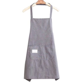 Blending Aprons Clearance! Kitchen Cooking Aprons Adjustable Bib Soft Apron with Pockets for Men Women