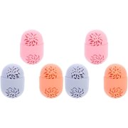 Blending Sponge Powder Sponge 6 Pcs Makeup Sponge makeup sponge container make up sponge cases makeup sponge blender holder Holders Soft Silicone Blending Sponge Powder Sponge