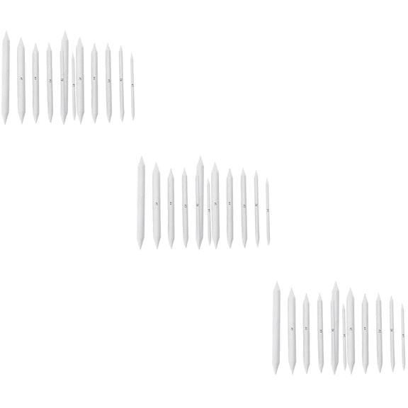 ifundom White Blending Stumps Set, 6 Pieces for Art Drawing, Sketching, Shading, and Blending Tools for Artists