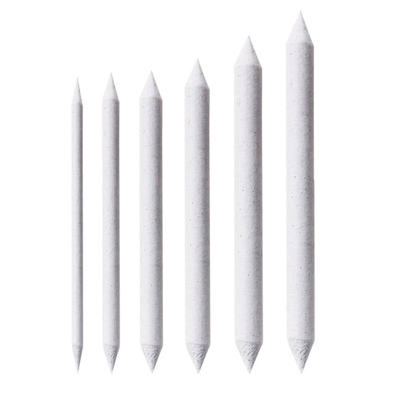 Blending Stumps and Tortillon Sketch Drawing Pencil,Sketch Drawing Tools,Drawing Blending Stick Smudging Stump,Blending Tools Paper Stumps for Shading Completed,Blending Pencil for Sketching (White)