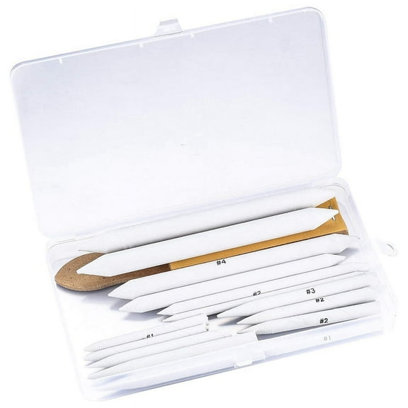 Blending Stumps and Tortillions Set, 16 Pcs Paper Stump Art Blenders Sketch Drawing Tools