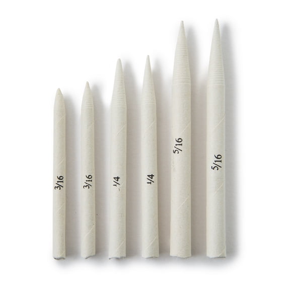 Blending Tortillon Set by Artists Loft - Paper Blending Stumps for Graphite - Charcoal - and Pastels Ideal for Shading and Smudging - 12 Pack