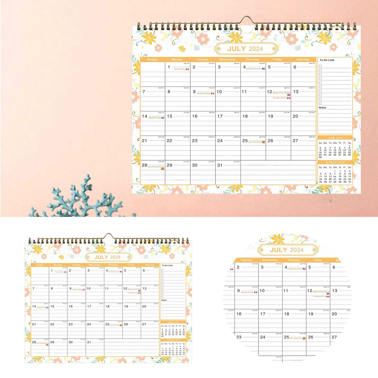 Blending Traditional With Modern Classic Paper Tear Off Monthly