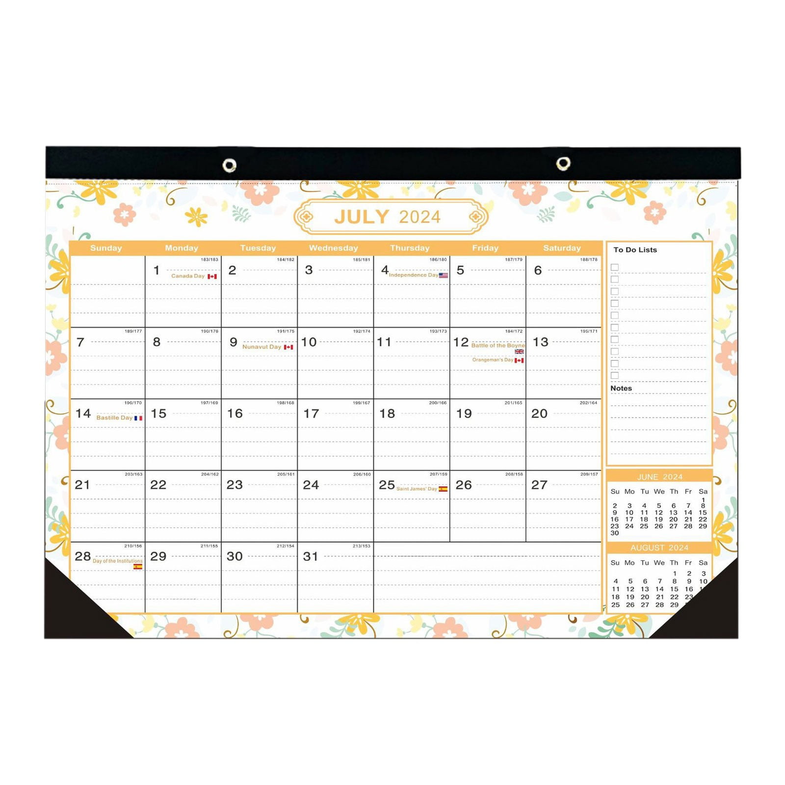 Blending Traditional With Modern Classic Paper Tear Off Monthly