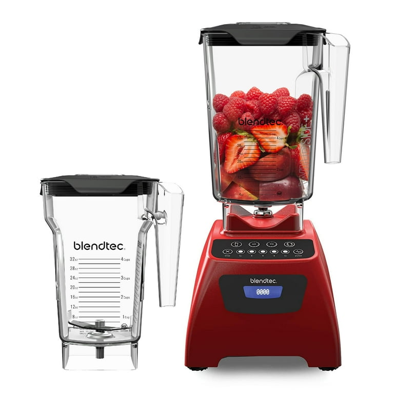Blendtec classic 575 Blender WildSide (90oz) and FourSide Jar (75