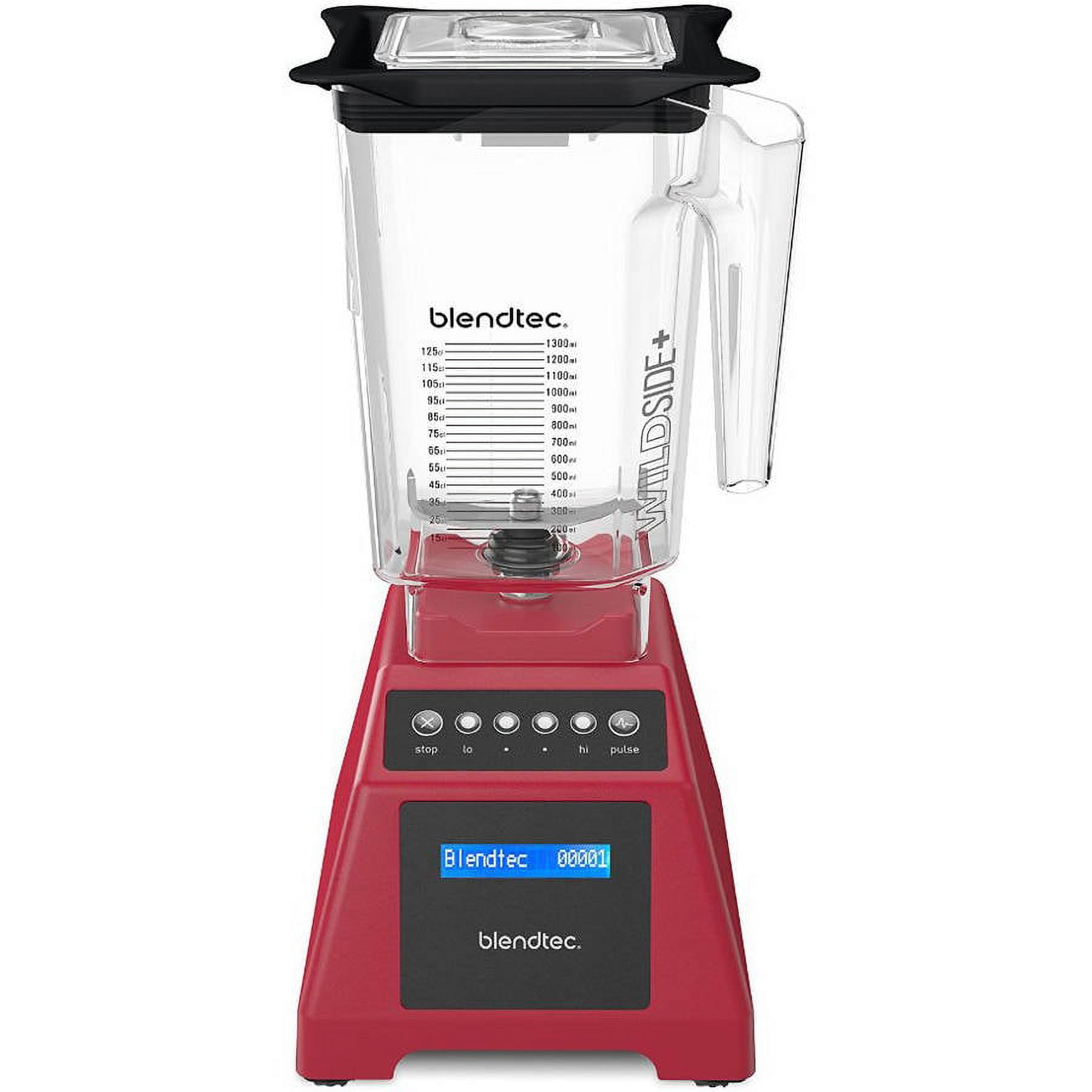 Blendtec Red Wildside Jar with Hard Lid - 40-637-62