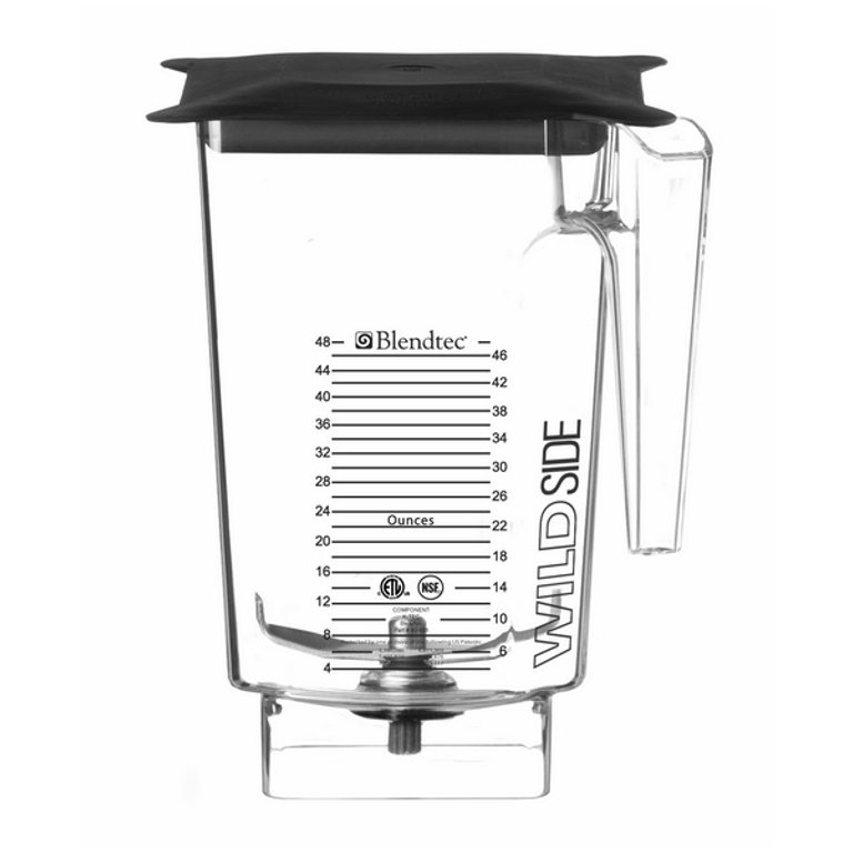 Blendtec WILDSIDE-S 3 qt WildSide Jar w/ Soft Lid & Wingtip Blade, Ounce &  Cup Markings – Restaurant And More – Wholesale Restaurant Supplies &  Foodservice Equipment