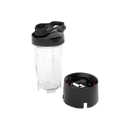 Blendtec - Go 30-Oz. Travel Bottle - Clear/Black