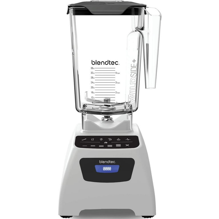 Blendtec Signature Series Blender With Wildside Jar, White Blendtec Signature Series Blender With Wildside Jar, White