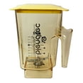 thumbnail image 1 of Blendtec Wildside+ Ergo Commercial Jar (Peach with Yellow Hard Lid), 1 of 1