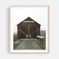 thumbnail image 1 of Blenheim Covered Bridge - North Blenheim New York Photography Oak Framed Wall Art Print 16 x 20 inches, 1 of 12