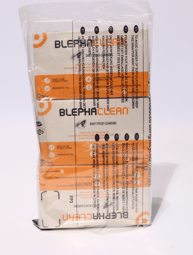 Blephaclean 60 Sterile Eyelid Wipes For Blepharitis Freepost