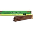 thumbnail image 1 of Bless-GREEN-TEA-Incense-Sticks 100%-Natural-Handmade-Hand-Dipped-Incense-Sticks Organic-Chemicals-Free For-Purification-The-Best-Woods-Scent (25 Sticks (40GM)), 1 of 5