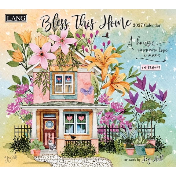 Bless This Home 2027 Wall Calendar, (Paperback)