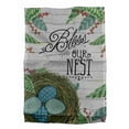 thumbnail image 1 of Bless This Nest Burlap Decorative Garden Flag 18 by 12.5 Inch, 1 of 1