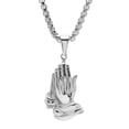 thumbnail image 1 of Bless Up Prayer Hands Pendant, 1 of 4