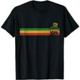 thumbnail image 1 of Bless Up Rasta Jamaica Roots Rock Reggae T-Shirt, 1 of 5