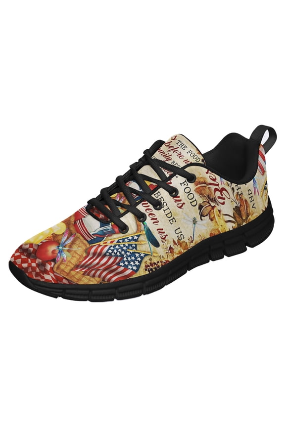 Bless Us 4th July Running Shoes Sneakers Mesh Black Size 9