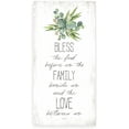 thumbnail image 1 of Bless the Food Before Us And Family Beside Us Succulent Rustic Wood Farmhouse Wall Sign 9x18 (Unframed), 1 of 1