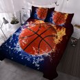 thumbnail image 1 of BlessLiving Basketball Duvet Cover Set Twin, 3 Piece Basketball Bedding for Boys Sports Kids Bed Sets, 1 of 7