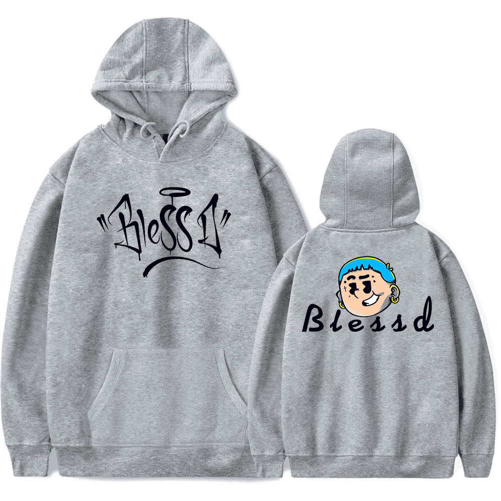 トップス bless vneck hoodie grey Bless Gray V-Neck Hoodie Bless