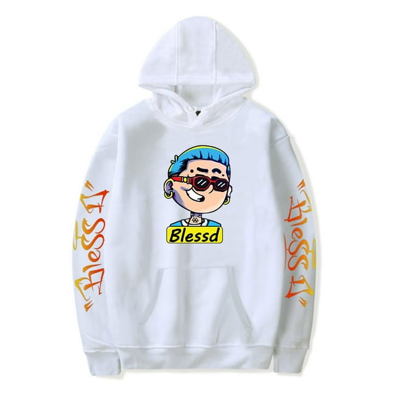 Blessd Merch Hoodies Men Women New Fashion Long Sleeve Sweatshirt Suit Unisex