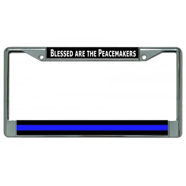 "BLESSED" License Plate Frame – Simple & Stylish Car Accessory