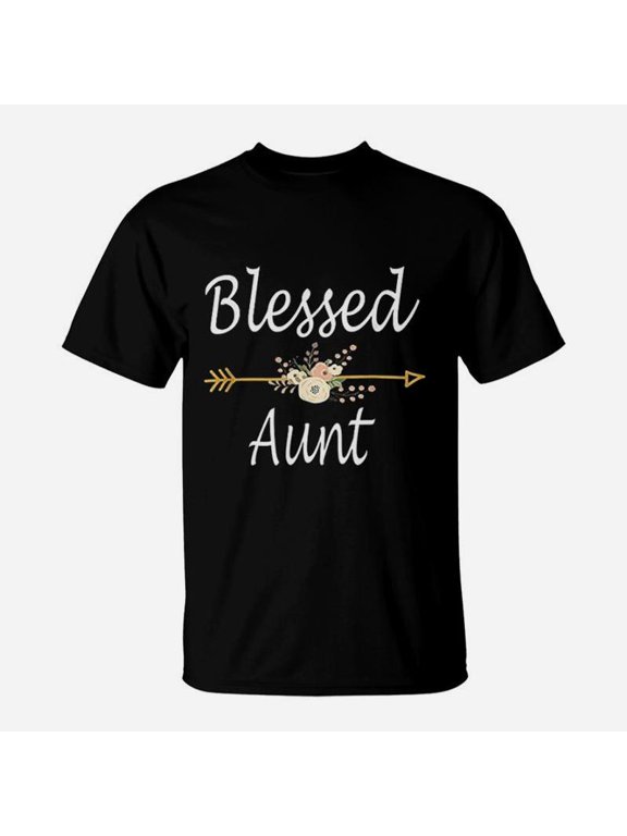 Blessed Aunt Mothers Day Gifts birthday TShirt