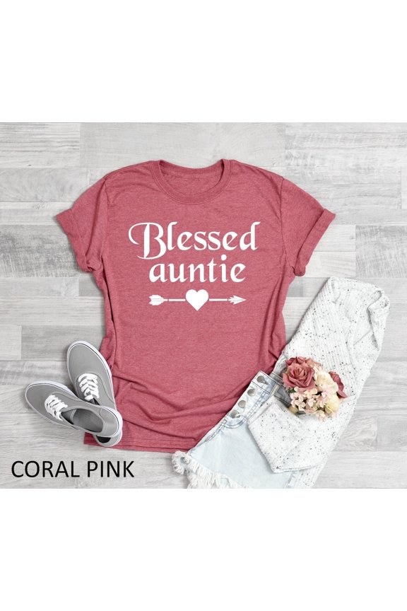 Blessed Auntie, Auntie Shirt, New Auntie Gift, Auntie Shirt, Blessed Auntie Shirt, Cute Auntie Shirt, Auntie, New Aunt Announcement SWEATSHIRT All Size S-5XL