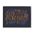 thumbnail image 1 of Blessed Botanical Herb Flowers Botanical & Floral Graphic Art Black Framed Art Print Wall Art, 1 of 8