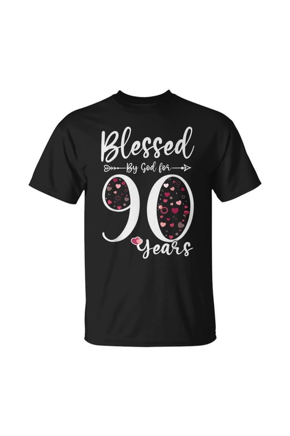Blessed By God For 90 Years Old 90Th Birthday TShirt