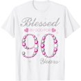 thumbnail image 1 of Blessed By God For 90 Years Old 90th Birthday Party B-day T-Shirt, 1 of 3