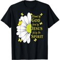 thumbnail image 1 of Blessed By God Loved By Jesus Loved Daisy T-Shirt, 1 of 4