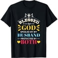 thumbnail image 1 of Blessed By God Spoiled By My Husband Protected By Both T-Shirt, 1 of 4