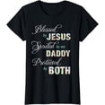 thumbnail image 1 of Blessed By Jesus Spoiled By My Daddy Protected Both Tee Gift, 1 of 4