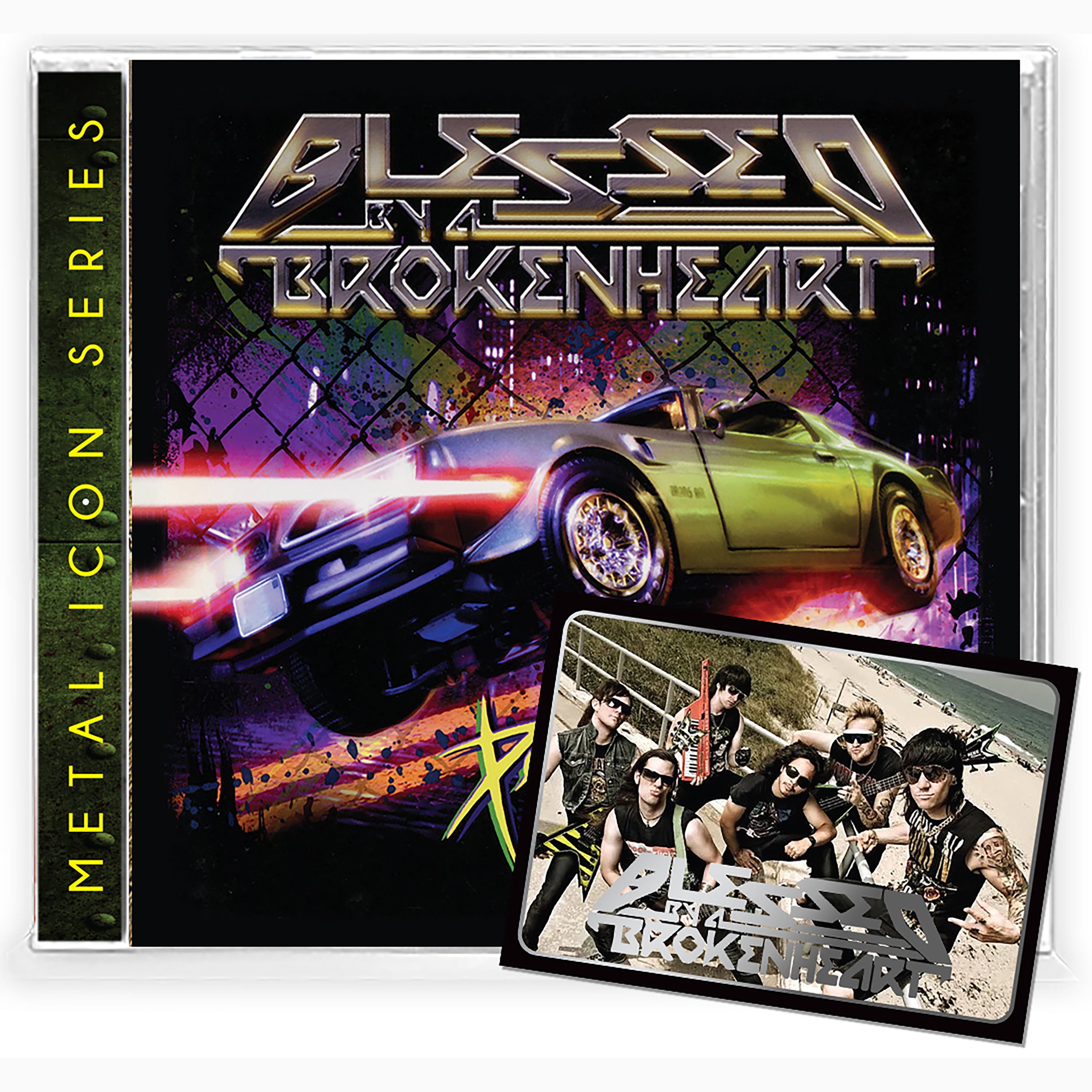 洋楽 Blessed By A Broken Heart CD Blessed By a Broken Heart - Pedal To the Metal - Music