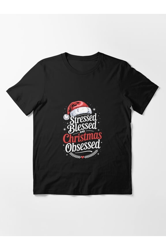 Blessed Christmas Fun Xmas Father Christmas Claus Festive Apparel Unisex T-Shirt up to Size 5XL