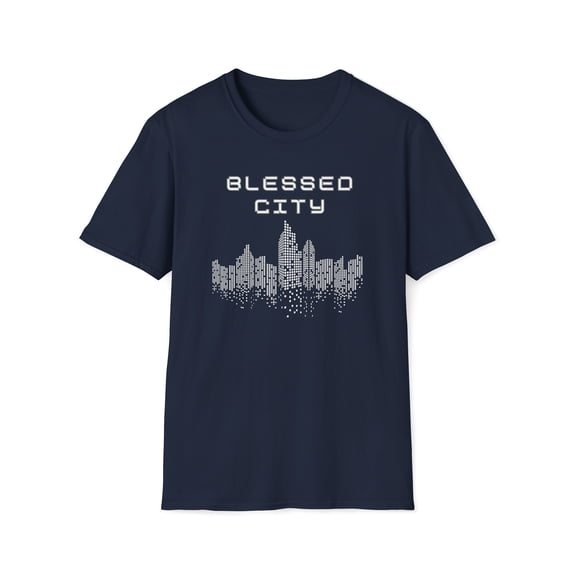 Blessed City Inspirational Short-Sleeve Unisex T-Shirt