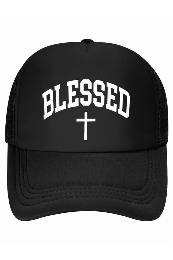 Blessed Cross Christian Religious Faith Baseball Cap