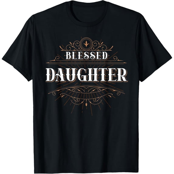 Blessed Daughter Blessed Family Thanksgiving Blessed T-Shirt