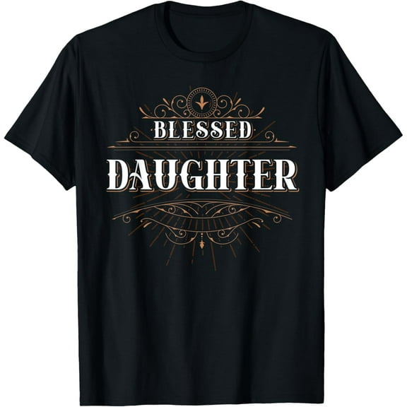 Blessed Daughter Blessed Family Thanksgiving Blessed T-Shirt